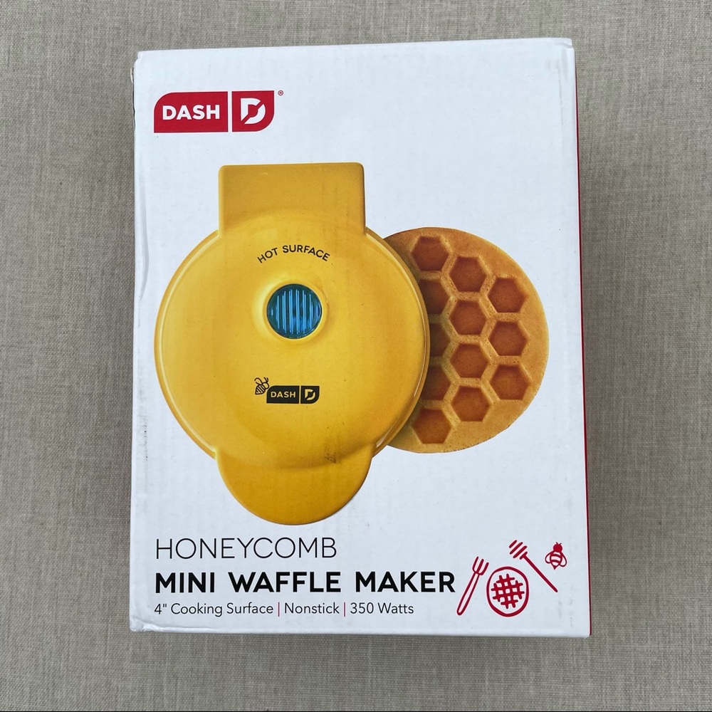 New Dash Honeycomb Mini Waffle Maker